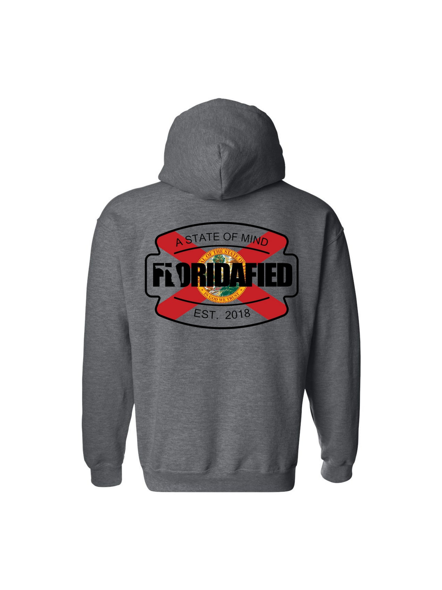 Floridafied Flag Badge Pull-over Hoodie