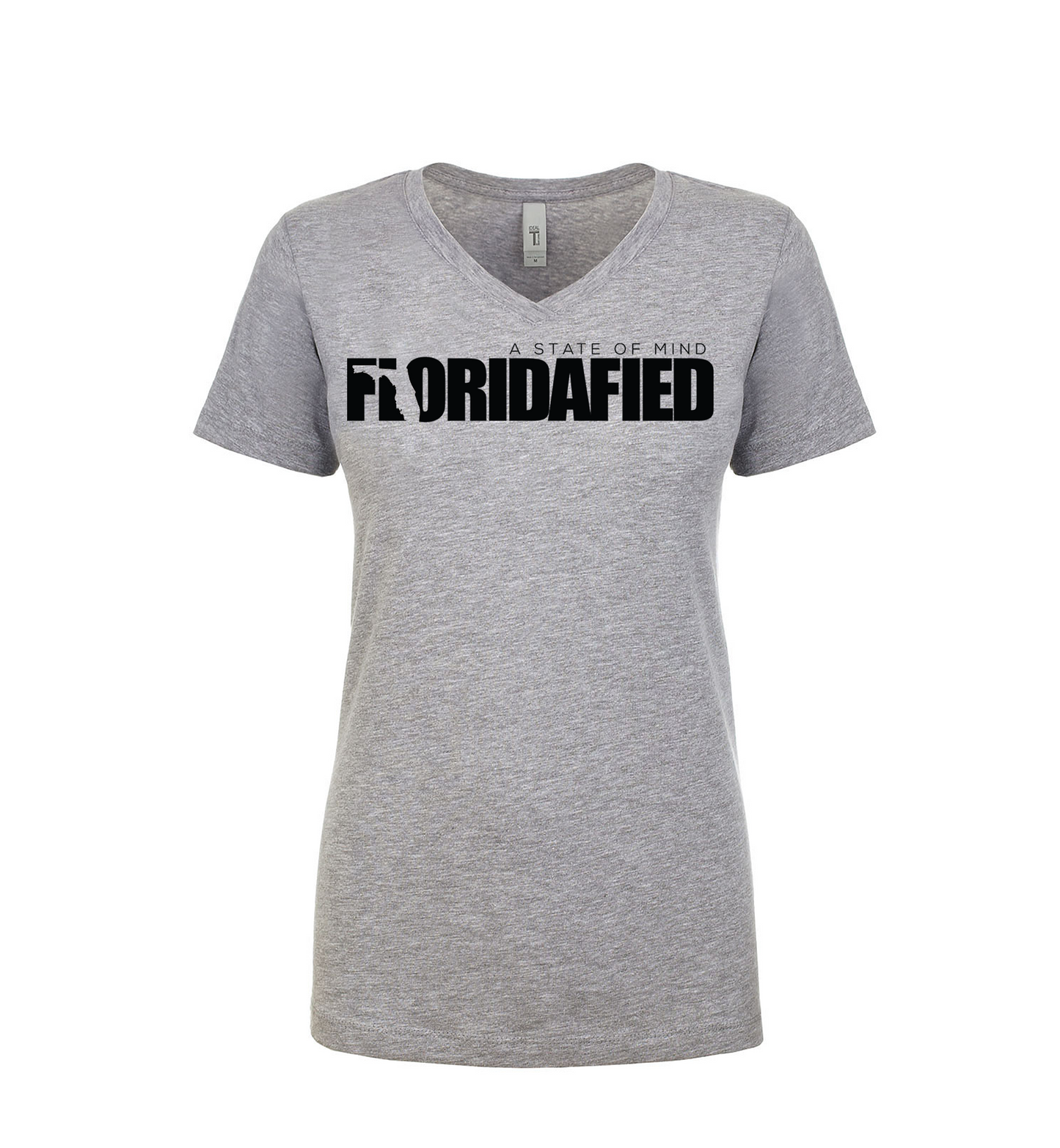 Women's Grey Original Logo Tee