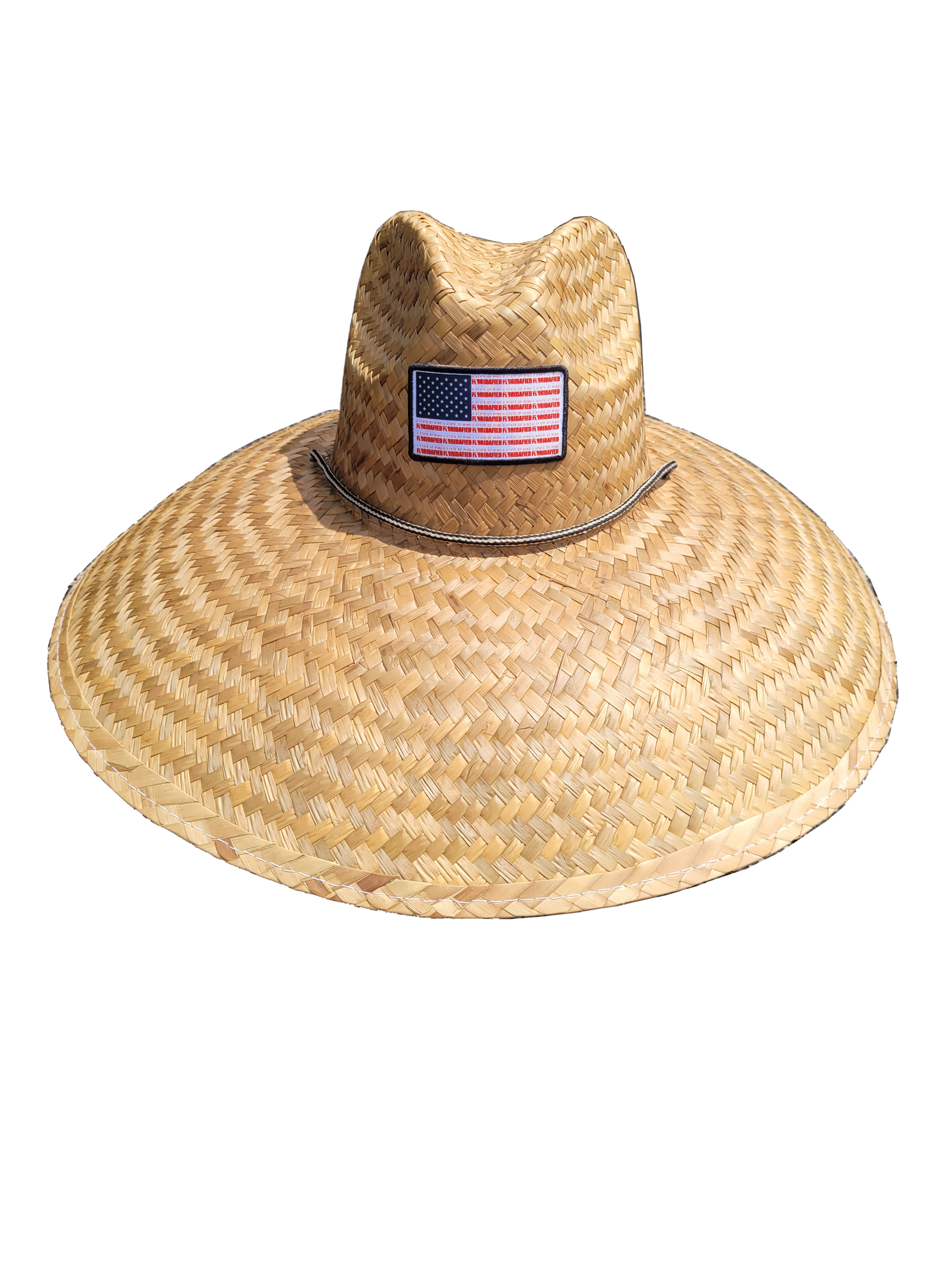 Floridafied Straw Hat