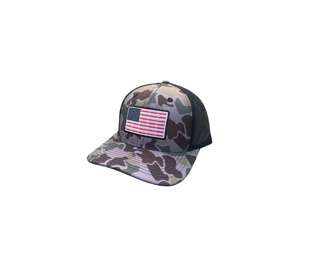 Camo Floridafied Flag Snap Back