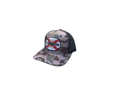 Camo Floridafied Flag Snap Back