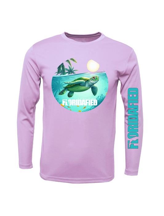 Kids Sea Turtle Performance Shirt