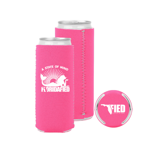 Mermaid Slim Can Coozie