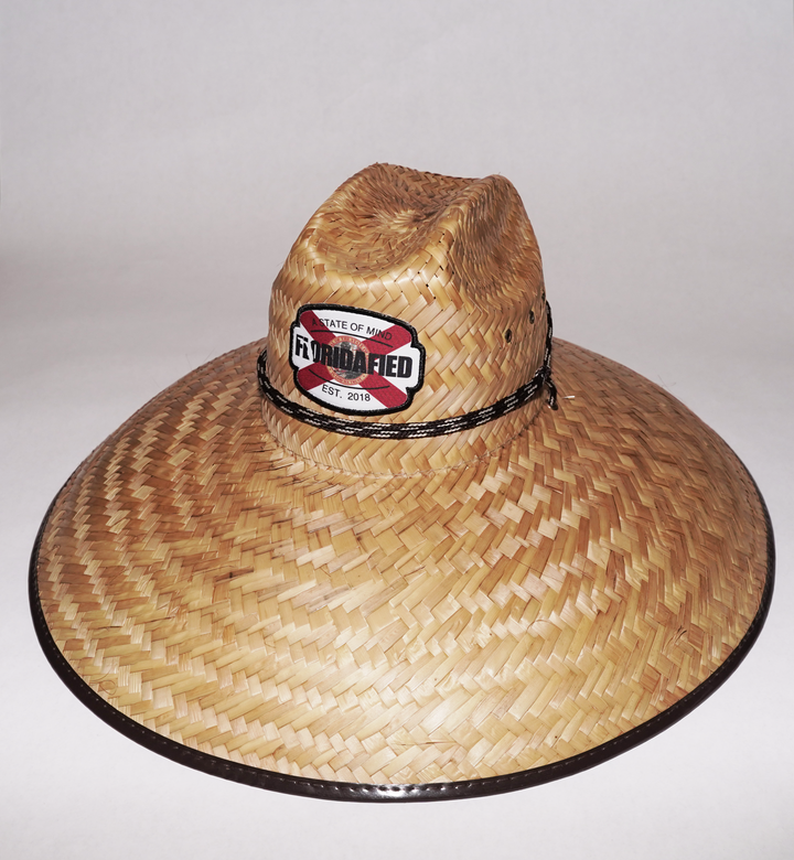 Floridafied Straw Hat